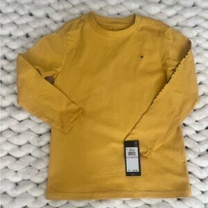 Tommy Hilfiger Kids Mustard Long Sleeve Top